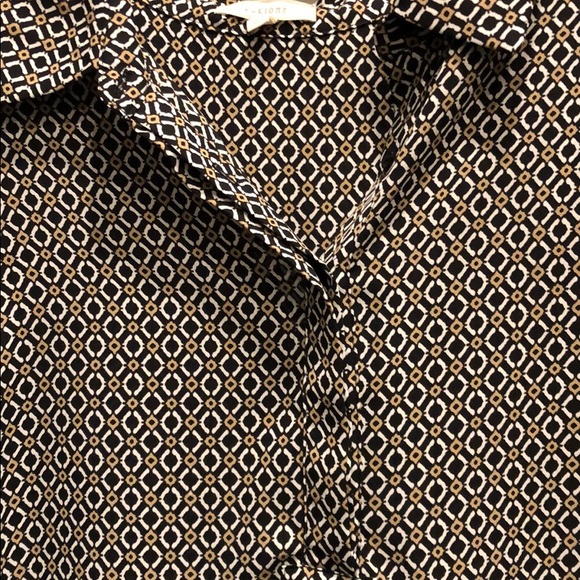 Pleione patterned tunic top, size S, EUC - Picture 3 of 5